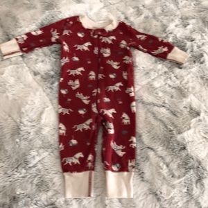 Hanna Anderson organic cotton sleeper 6-9 months